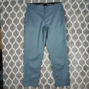Hurley Slate Blue Straight-Leg Chino Pants
